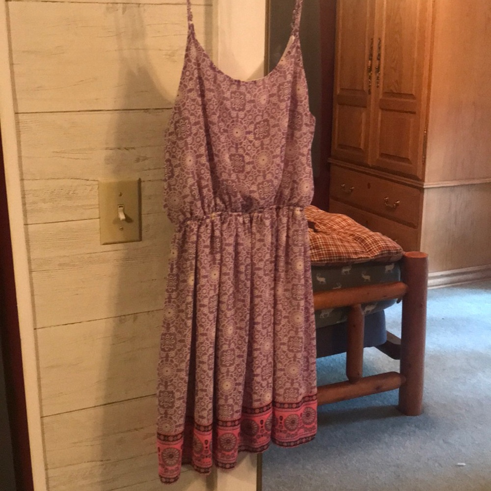 Purple dress